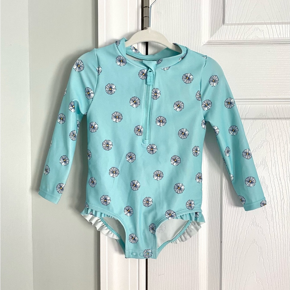 Carter’s One Piece Blue Swimsuit with 50+ SPF 18 Months